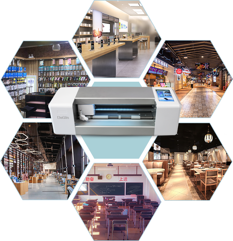 Screen protector cutting machine for mobile phone DaQin Custom Mobile