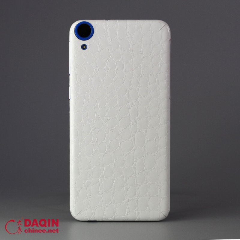 phone skin,white crocodile leather film