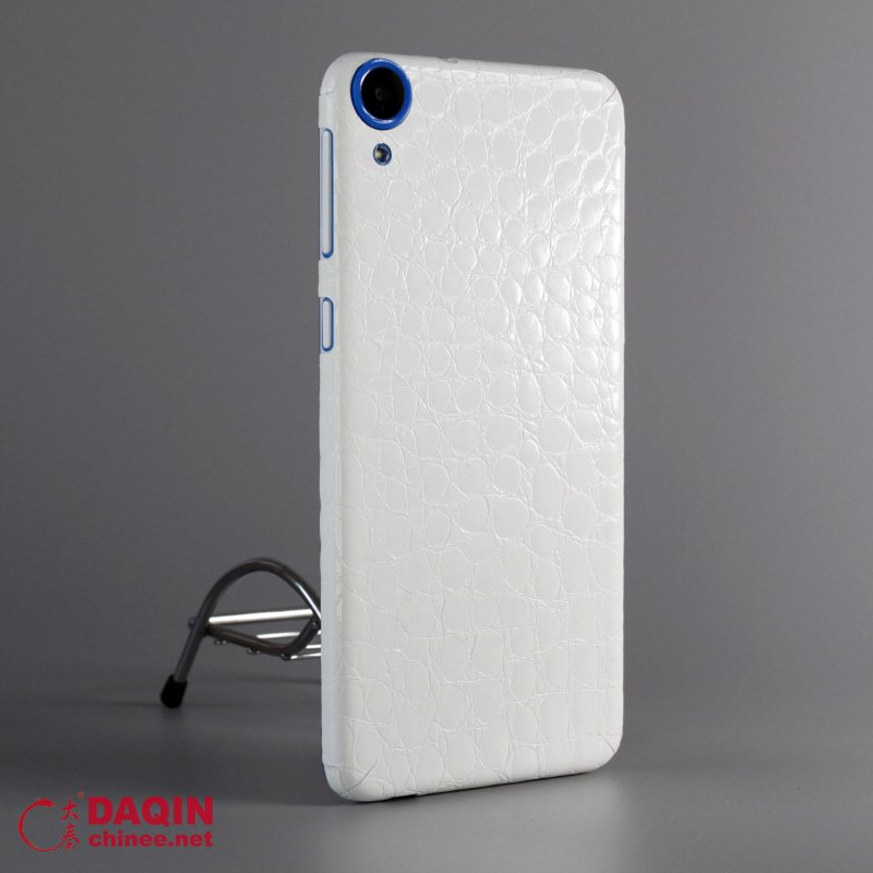 phone skin,white crocodile leather film