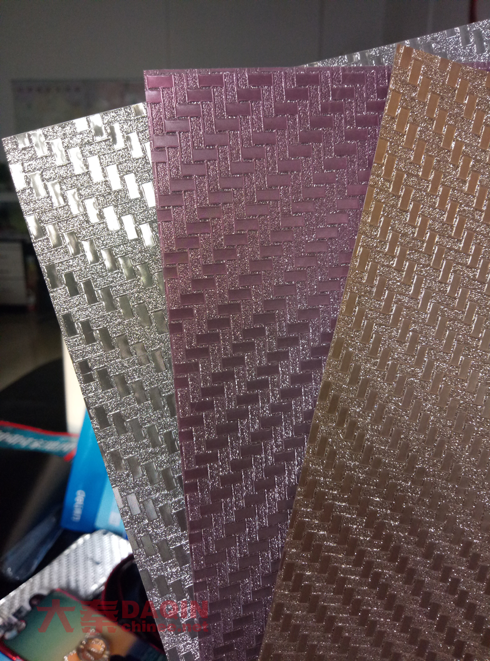 glitter shining carbon fiber skin