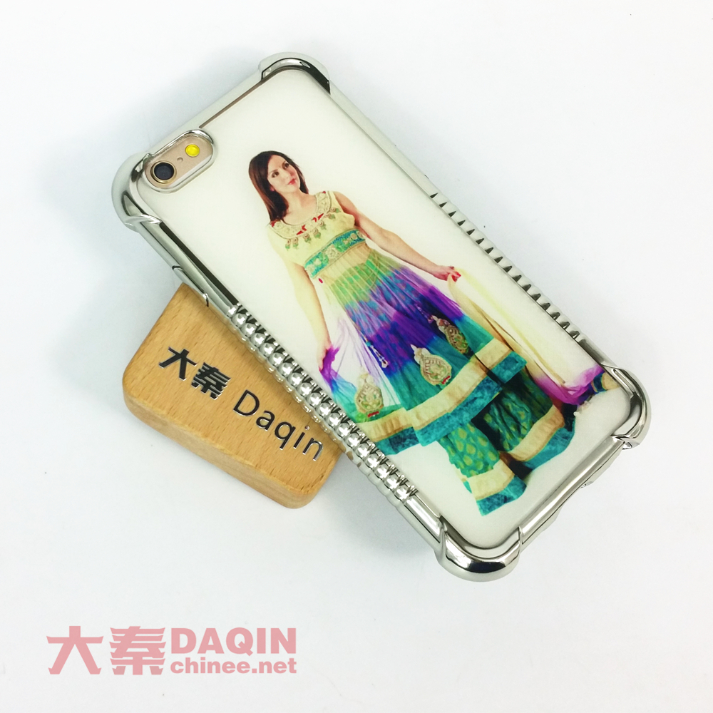 iPhone 6/6S custom metal frame anti-slip anti-shock cas