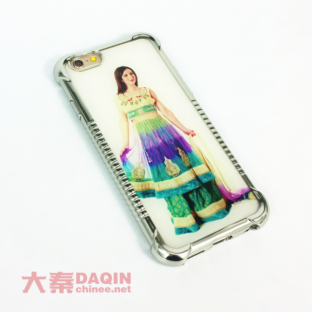 iPhone 6/6S custom metal frame anti-slip anti-shock cas