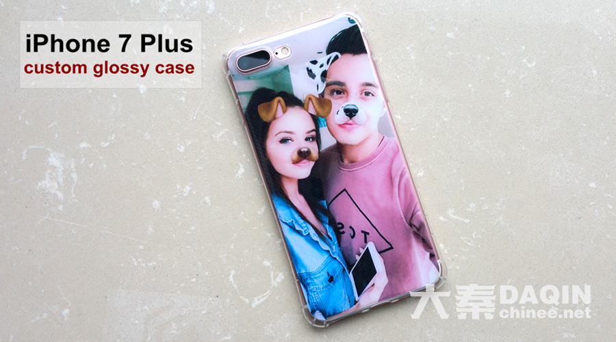 iPhone 7 Plus custom glossy case