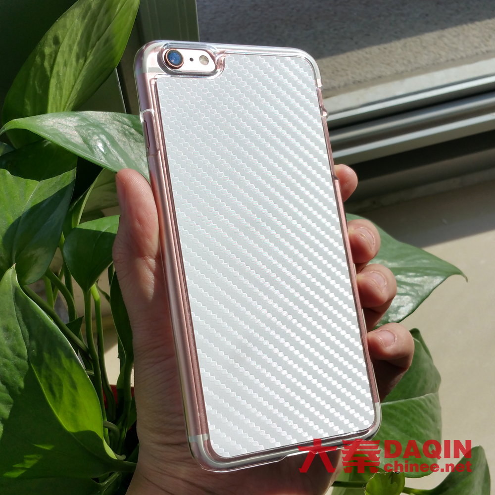 iPhone 6/6S Plus white carbon fiber case