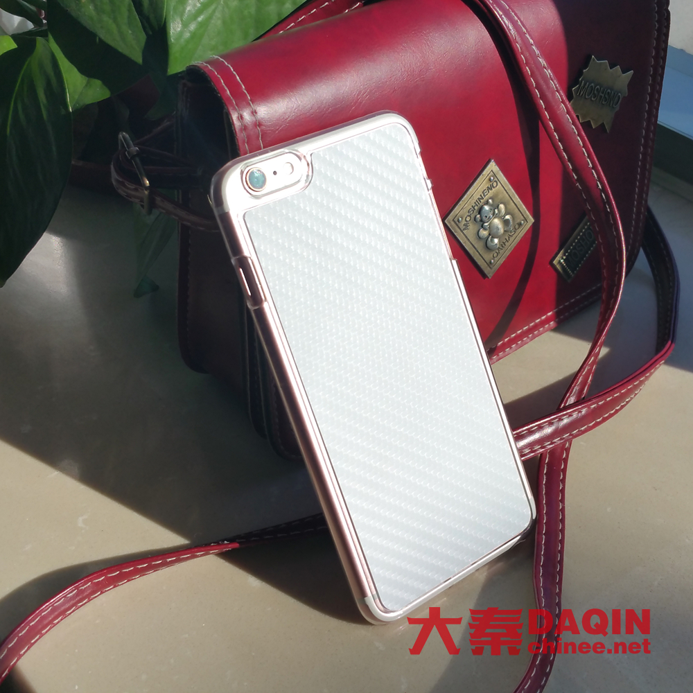 iPhone 6/6S Plus white carbon fiber case