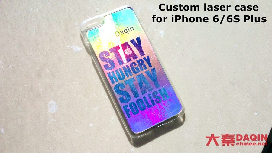 custom laser case for iPhone 6/6S Plus