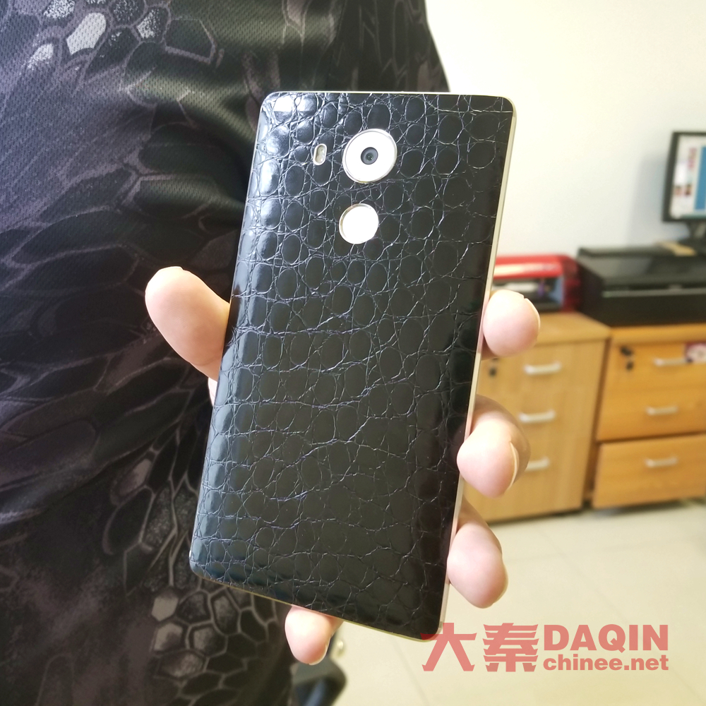 black crocodile skin